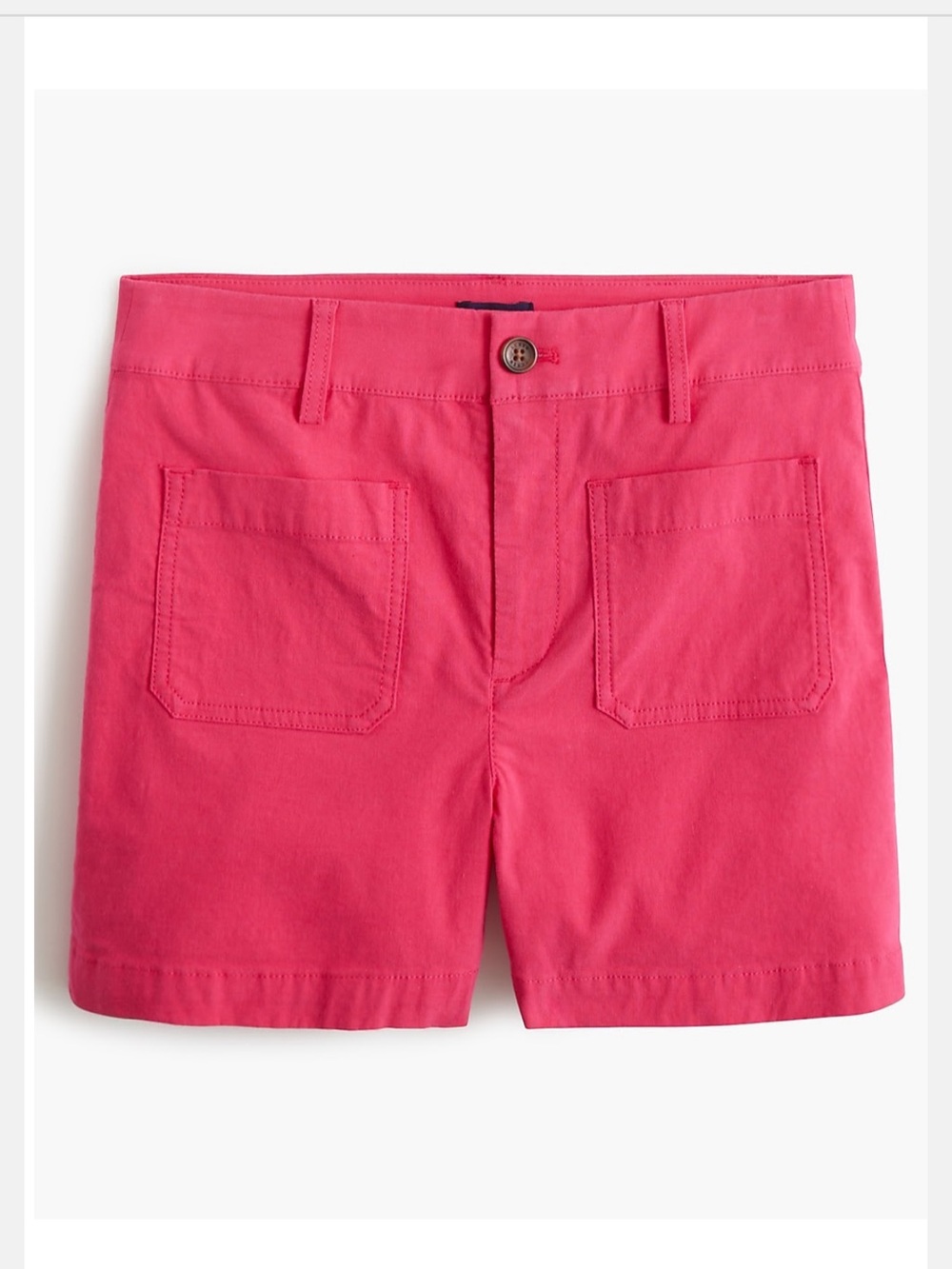 J. Crew Women’s Pink Cotton Utility Shorts